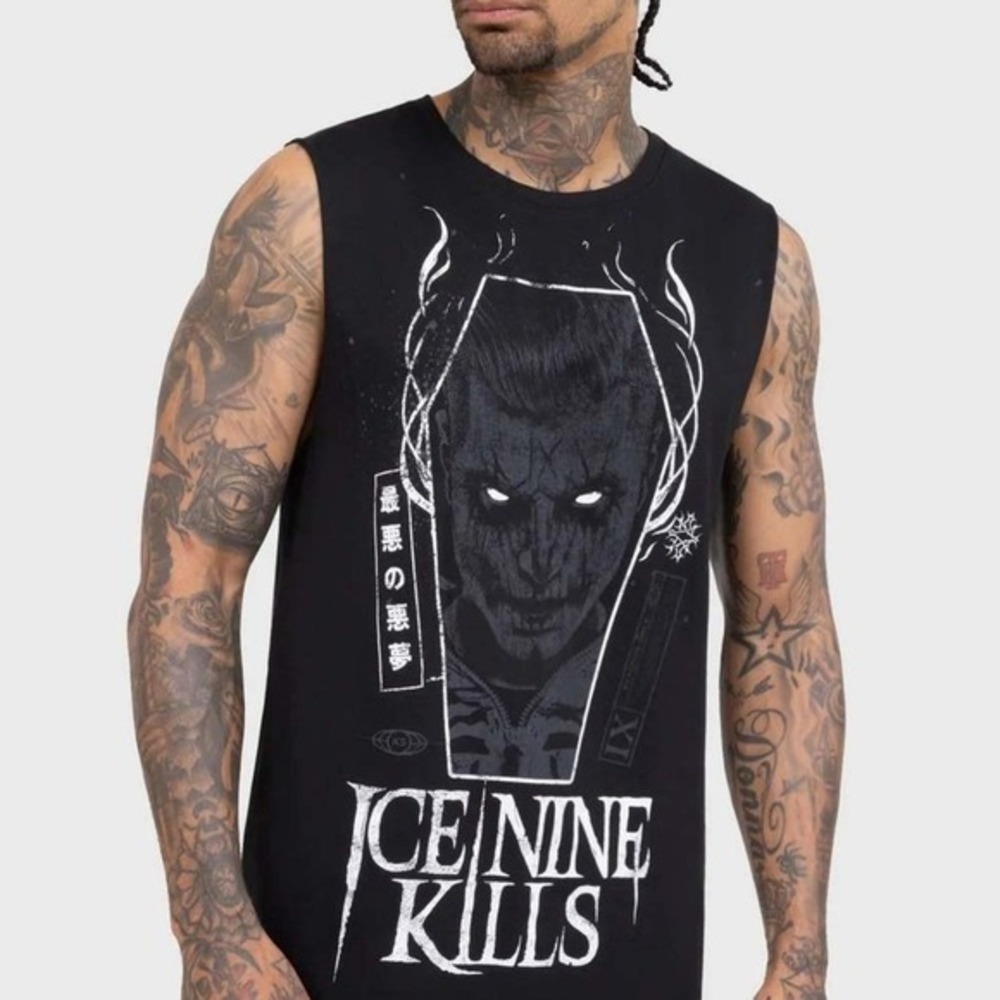 Killstar a grave mistake vest ice nine kills goth alternative